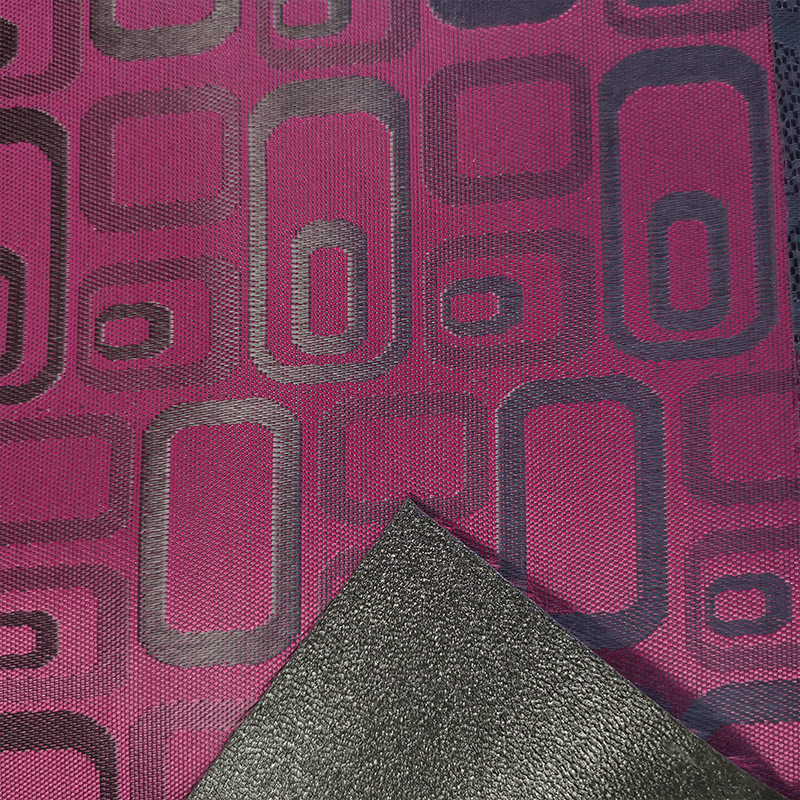 Materiał żakardowy z podkładem lub torbą PCV